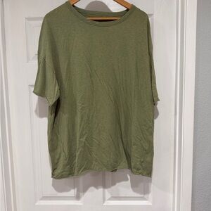 American Eagle Outfitters Sage Green  Tee